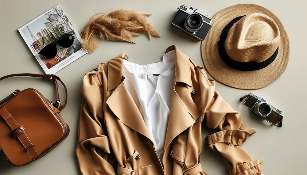 Styling flat lay