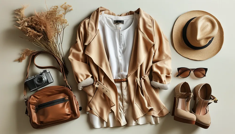 Styling flat lay
